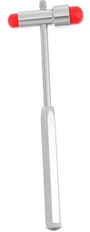 HEALSOPTHY Martello Diagnostico Design Unico in Lega di Zinco a Doppia Testa per Maggiore Comfort del Paziente per Esame Neurologico