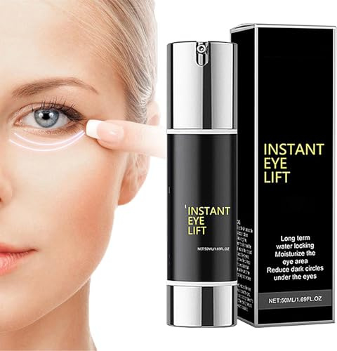 Augencreme | 50 ml Lift Creme gegen Pickel | Feuchtigkeitsspendende Pflege, Festigkeit, Nacht, Reduzierung von Augenringen | empfindliche Haut für die Augenpartie und den Hals
