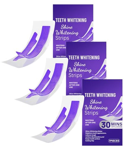 7 tiras de blanqueamiento de dientes moradas, tiras de blanqueamiento dental, tiras blanqueadoras suaves, blanqueamiento dental, cinta de secado antideslizante, blanqueamiento suave, resultados