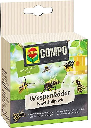 Compo Esca Refill Pack Wespe Fallen, Giallo, 2.6 x 9 x 13 cm, 20816