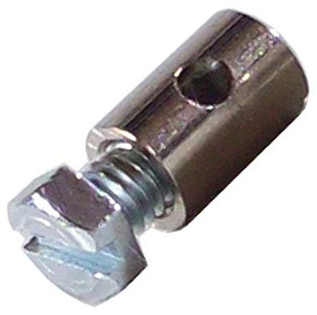 FAHRRAD KABELKLEMME DURCHMESSER 8mm LÄNGE 15mm KLEMMSCHRAUBEN NIPPEL BREMSZUG BOWDENZUG AUßENHÜLLE MODEP