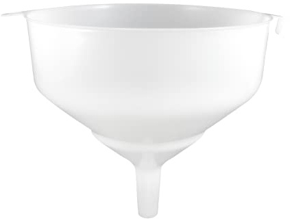 MIKONI Trichter groß Ø 20cm Einfülltrichter Kunststoff Abfülltrichter Glasballon Weinballon
