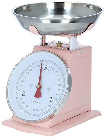 Plint Küchenwaage Retro rose pastellrosa