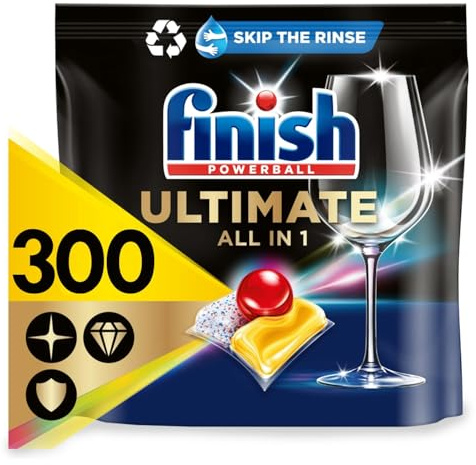 Finish Quantum Ultimate Diskmaskinstabletter, citron, 100 tabletter, 3-pack