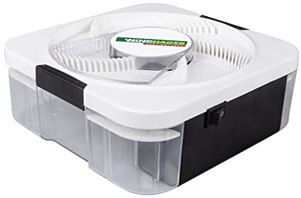 Windhager Trappola per mosche elettrica FLY CATCHER +, con connettore USB, insetticida zanzare, trappola automatica per mosche 03239