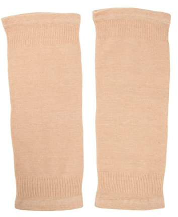 2Pcs Knee Brace Sleeve,Breathable Comfortable Thin Stretchy Soft Skin Color Knee Protection Sleeve