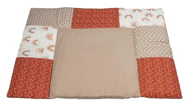ULLENBOOM Wickelauflage 85x75 cm - Waschbar und für unterwegs geeignet | Außenmaterial: 100% Baumwolle, Alle Materialien OEKO-TEX zertifiziert, Made in EU, Schadstoffgeprüft