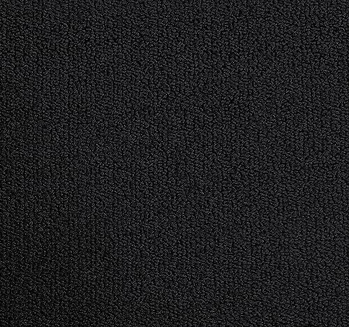 Dorsett Detroit 100% Nylon Classic Loop Automotoive Carpet in Black - 40 Wide - by The Yard