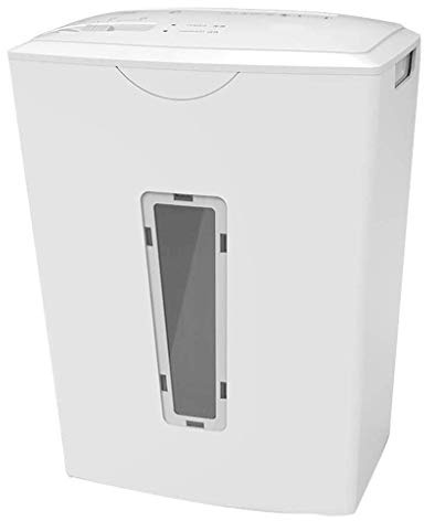 ZHCHAO Electric shredder Mini Desktop Electric Shredder Office Confidential Portable Shredder Small A4 File Home Sheet Cross Cut Paper Shredder for Home Use