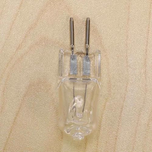 WYLIELAMSH 5 Stück Halogenlampe Perlen G5.3 220V 35W 50W Halogenlampen 75W / 100W / 150W / 200W Kristalllicht Maschine Arbeitslampe Gelbe Lichtfarbe Klare Glühbirnen 35W