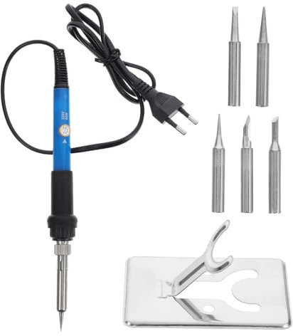 Veemoon Soldador Eléctrico Kit De Soldadura Profesional Control De Temperatura Soldador Portátil