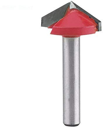 1 Stück 3D Wolfram Stahl Holzbearbeitung CNC Fräser Scharfe V-nut Schneidwerkzeug Schaftfräser 60/90/120/150 Grad 6mm Welle MEHRWEG VERPACKUNG socialme-eu(6 * 22mm*120°)