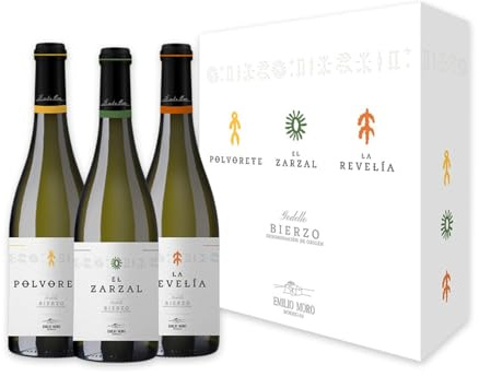 EMILIO MORO - Estuche Regalo El Godello Hecho Arte - Incluye 3 Vinos Blancos: Polvorete, El Zarzal y la Revelía, todos de 75 cl
