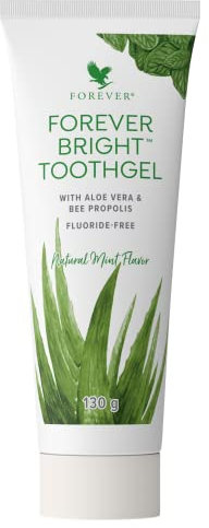 Forever Living Products Forever Bright Zahngel, 130 g, fluoridfrei mit Aloe Vera