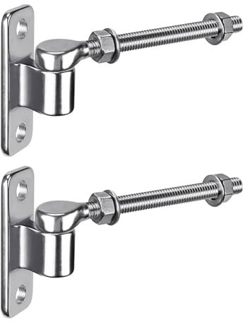 Bisagras de puerta de perno multifunción rodamientos fuertes y sin corrosión bisagras de perno instalación rápida para propiedades residenciales y comerciales