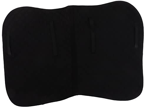 Toddmomy Comfortable - Horse Saddle Pad with Back Strap Versatile Seat Cushion for All Riding Styles Easy to Install