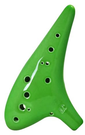 Ocarina alto profesional de 12 agujeros en clave C para principiantes