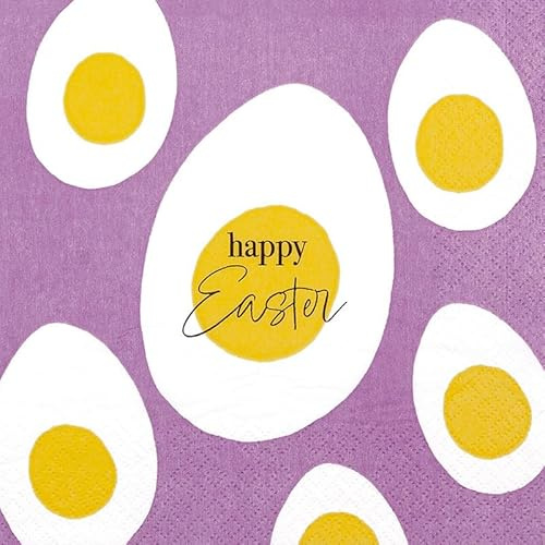 20 Servietten Ostern Eier zu Ostern als Tischdeko. Papierservietten mit Motiv. Auch für Decoupage und Serviettentechnik 33x33cm