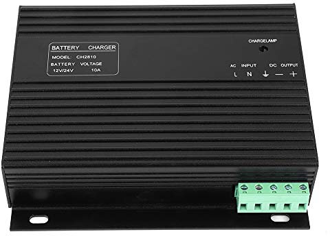Generator Batterieladegerät, Floating Charge, CH2810 12V/24V 10A Diesel Generator Generator Intelligentes Batterieladegerät 160-250VAC