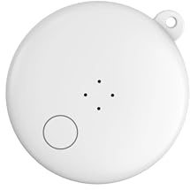 Groov-e My Tag - Smart Tracker Device for Finding Keys, Wallet, Bags, & More - Built-In Sound Buzzer - Compatible with Apple Devices Only, Works with Find My App