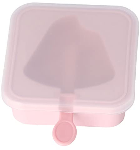 Molde de Paletas de Silicona para Niños Pequeños, Bocadillos Congelados Reutilizables Popsícula Apilable Papsícula Moldura de Silicona Tortas de Helado con Tapa, Stick For (Sandía)