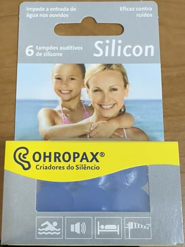 Tapones Oídos Silicona Ohropax 6 Unidades