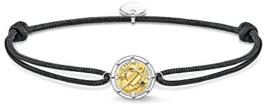 Thomas Sabo Sabo Unisex Armband Little Secret Glaube Liebe Hoffnung Gold 925er Sterlingsilber mit 750er Gelbgold-Vergoldung, Gr. 16cm-27cm, LS131-543-7-L22V