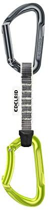 EDELRID Express Set Pure - 16 mm Sling with Anti-Twist Colour: Slate Oasis, Size: 10 cm