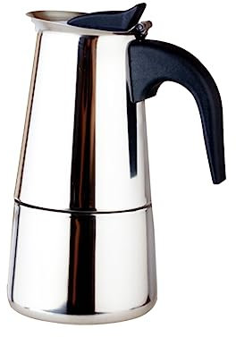 Cafetera De Estufa,Olla Moka De Inducción,Cafetera De Acero Inoxidable Olla Cafetera Espresso Máquina Hervidor De Agua Estufa Superior Estufa Ollas De Café Expreso