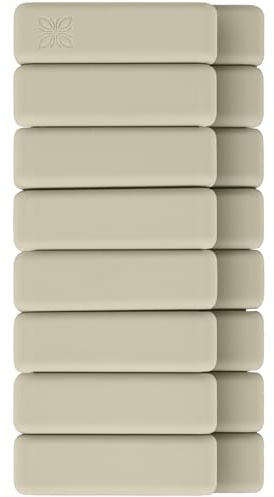OMNANA Gewichtsmanschetten aus Silikon (2x0,5 kg oder 2x1 kg) – Knöchelgewichte & Handgelenkgewichte für Fitness, Yoga, Pilates & Physiotherapie – Ankle Weights für Joggen, Aerobic & Krafttraining