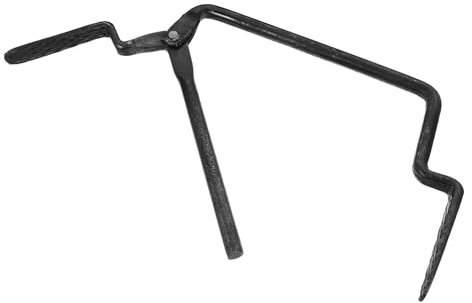 DIKACA Pinza Mattoni Regolabile in Acciaio Resistente Morsetto Multiuso per Sollevamento e Spostamento Strumento da Giardino e Protezione Mani e Bloccaggio Sicuro