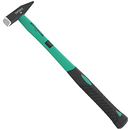 Fine locksmith's Hammer 100 Grams with 2K fibreglass Handle from The Enforce Series by WIESEMANN 1893 I Hammer Head Forged & inductively Hardened I 80423