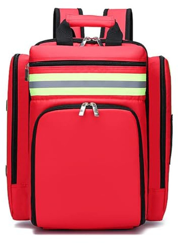 Erste Hilfe Rucksack Leer, Traumatasche Leer, Notfalltasche, Tragebare Medizinische Tasche Für Haushalt, Großer Kapazität, Erste-Hilfe-Rucksack Für Camping, Wandern