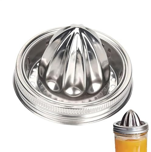Coperchio Per Spremiagrumi In Barattolo Di Vetro, Accessorio Per Caraffa Per Spremitura, Maniglia Del Coperchio Per Spremitura In Acciaio Inox, Spremiagrumi Spremiagrumi A Prova Di Perdite
