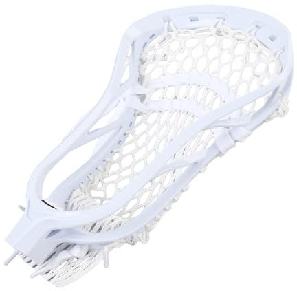 CHICIRIS Pool Lacrosse Set, Lacrosse Stick Head Training Equipment Nylon Strung Head Replacement for Competition Offensive Defensive Strategies (White)