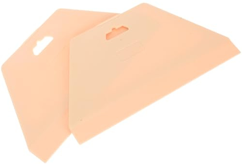 MAGICLULU Kit 2 Piezas Raspador para Papel Tapiz de Plástico Borde Cónico Flexible, Herramienta para Alisar Fondo de Pantalla, Aplicación de Película de Vinilo y Uso en Manualidades