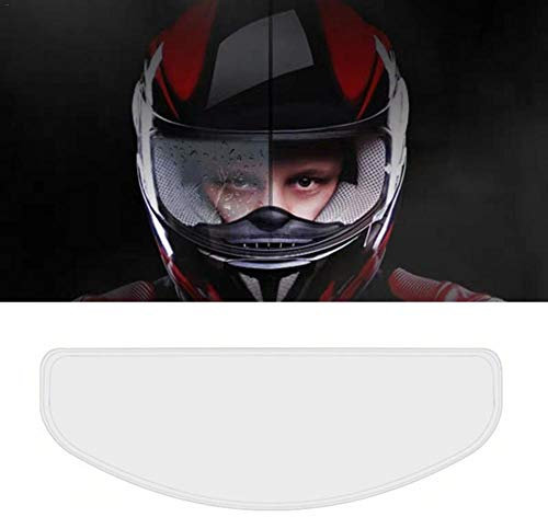 TARTIERY Casco Moto Impermeabile Lente Pellicola Universale Casco Anti Nebbia Visiera Visiera Scudo Chiaro Nebbia Visiera Adesivi Chiaro Visiera Lente Adesivi Scudo
