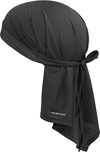 HASAGEI Bandana Transpirable De Secado Rápido - Pañuelo Cara Elástico Para Hombre - Durag Deportivo