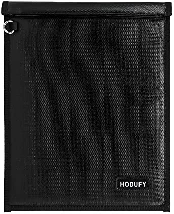 Hodufy Keyless Go Schutz, Faraday Tasche(12.8 x 10zoll), Keyless Go Schutz Autoschlüssel, Feuerfest und Wasserdicht Autoschlüssel Schutz Keyless Hülle für Tablet, Autoschlüsse