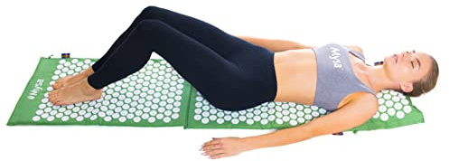 THERMO MYSA DUO XXL: LE PLUS GRAND ENSEMBLE TAPIS + COUSSIN D'ACUPRESSION: 180 CM! INCROYABLE EFFET ANALGESIQUE/RELAXANT SUR TOUT LE CORPS: 15.576 POINTES! POUR GRANDES STATUTS| 7 SACS + TUTORIELS