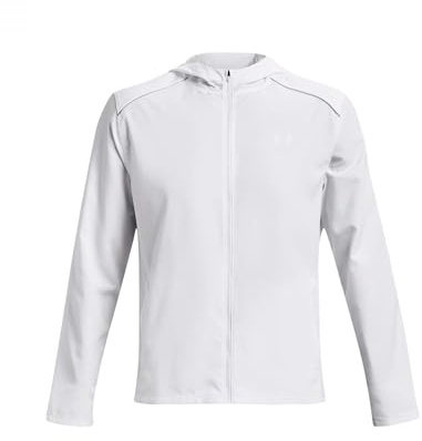 Under Armour Hommes Storm Run Hooded Jacket Vêtements De Course Veste Running White - Blanc XXL