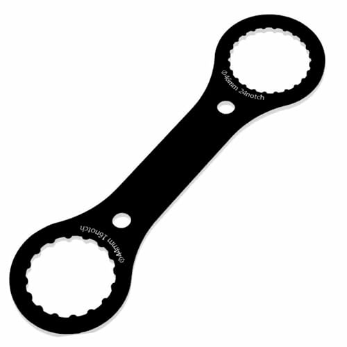 Herreicher Centerlock Werkzeug, Fahrrad Innenlager Schraubenschlüssel, Tretlager Entferner Innenlagerschlüssel aus Aluminiumlegierung, Demontage-Werkzeug für Fahrradkurbelgarnitur