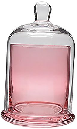 Cabilock Elegante Soporte para Mecha de Vidrio para Campana Soporte sin Mecha para Decoración de Repisas Iglesias Y Bodas