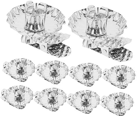 Amosfun Weihnachtsbaum Kerzenhalter Clips Metall C-förmig 10 Stück Weihnachtskerzenhalter Zum Aufstecken Für Festliche Dekoration