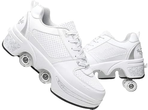 Scarpe con rotelle Roller skate shoes bambina sneakers con rotelle scarpe pattini Regalo per Bambini, Ragazzi, Ragazze, Uomini e Donne