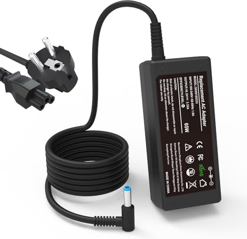 45W Chargeur HP Ordinateur Portable 19.5V 2.31A, pour HP Stream 11 13 14, Elitebook 840 850, Pavilion X360 M3 11 13 15, 740015-003 741727-001 TPN-C125 HSTNN-LA40 Alimentation Adaptateur