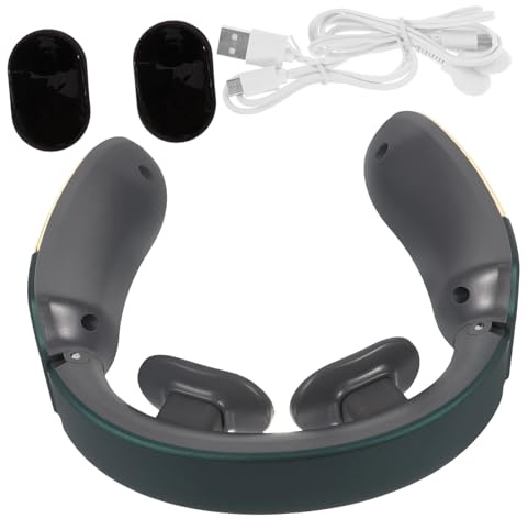 Massaggiatore Cervicale Riscaldante USB per Collo, Abs 4-6w | Riscaldamento in Tre Secondi, Termostato 37-42 ℃, Design Snello, Dopo Lavoro Domestico e Lunghi Viaggi
