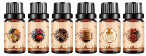 De Fragancia Para Difusor 6 Piezas Natural Ligero Portátil Pequeño | Esencia para Difusor de Aromaterapia de Halloween para Hombres Adultos, Hogar, Dormitorio, Meditación, Hogar y Coche