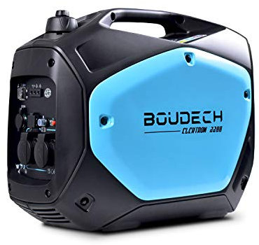Generatore ad Inverter Digitale Professionale con Motore OHV 4 Tempi Gruppo Elettrogeno Silenziato a Risparmio Energetico (Elektron 2200w)