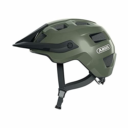 ABUS MTB-Helm MoTrip - robuster Fahrradhelm mit höhenverstellbarem Schirm für Mountainbiker - individuelle Passform - Unisex
